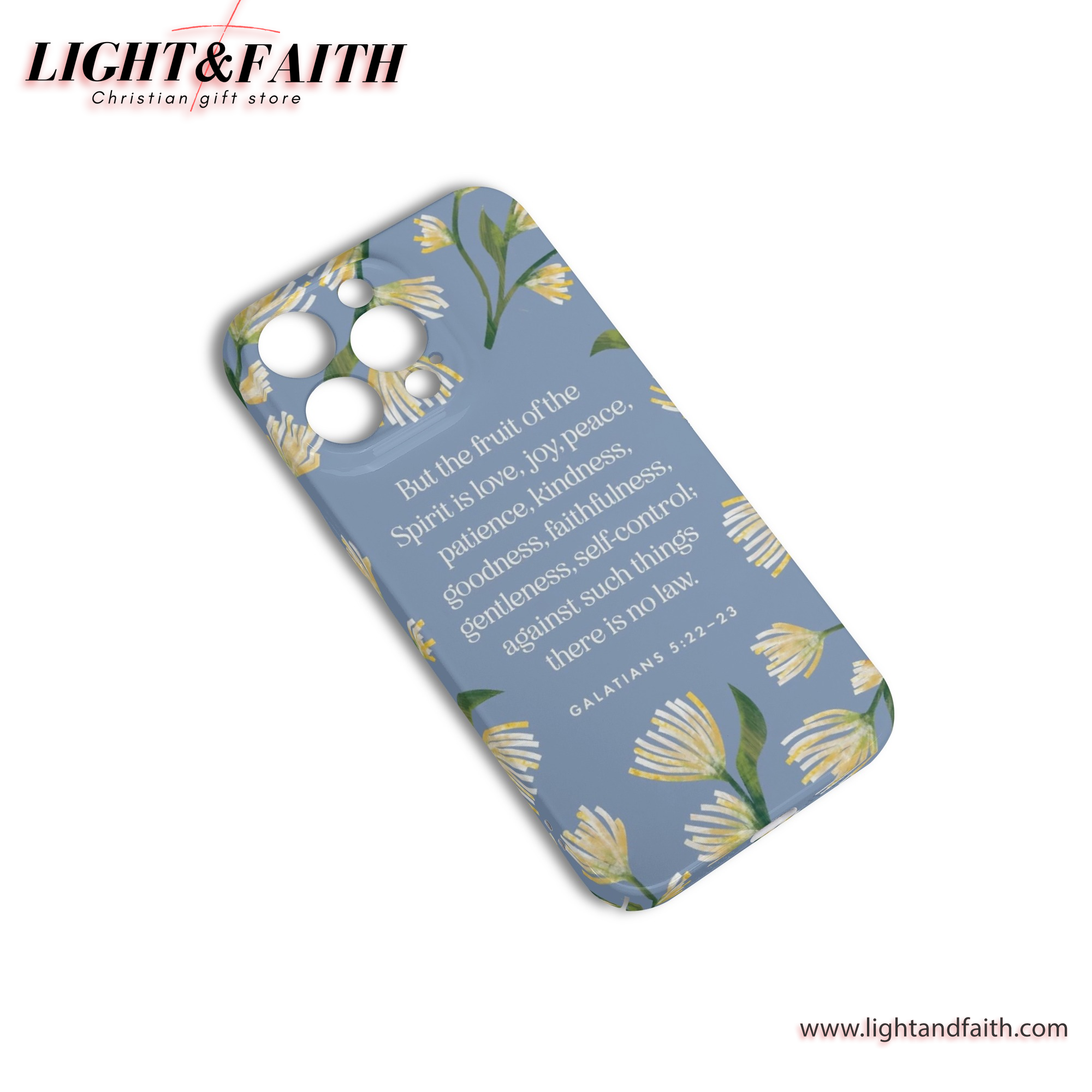 But The Fruit Of The Spirit Is Love - Galatians 5:22-23 Phone Case, Christian Phone Case, Bible Verse Phone Case, Religious Gift, PCLAF15